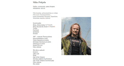 Desktop Screenshot of mikepohjola.com